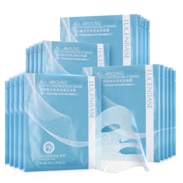 LUCENBASE - Mặt nạ tơ tằm HA All Around Silk Mask