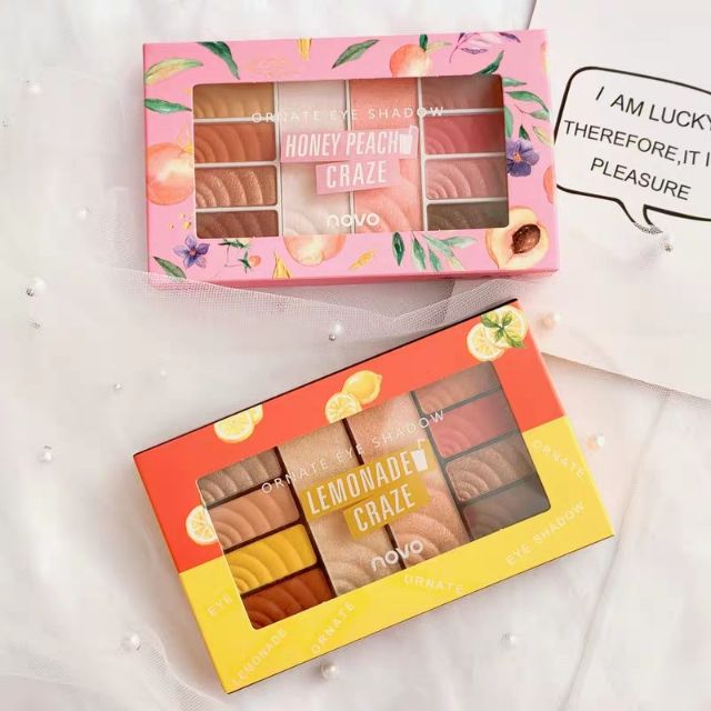 NOVO - Bảng mắt kèm phấn má và bắt sáng Craze Ornate Eye Shadow