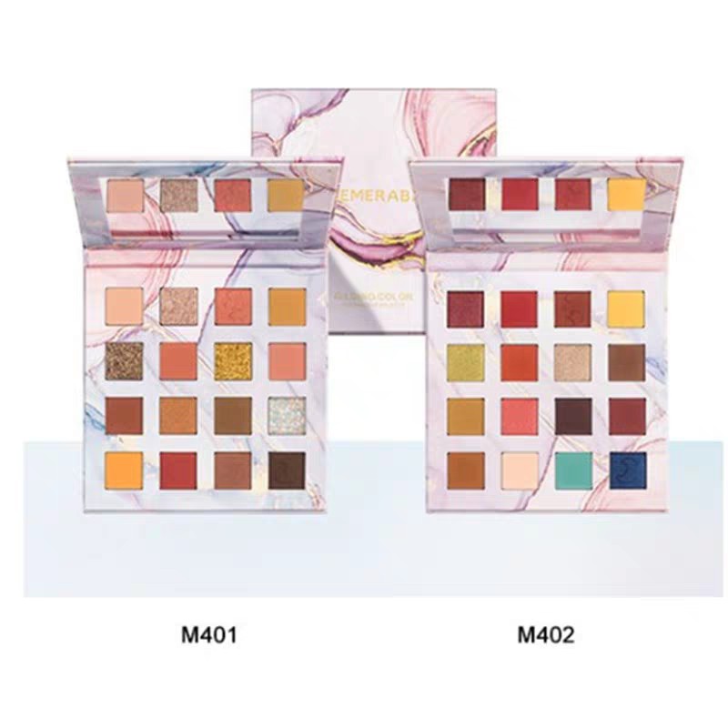 MEMERABA - Bảng mắt 16 màu Gliding Color Star Fireworks Eyeshadow Palette