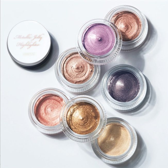 QIBEST - Phấn bắt sáng Highlight dạng gel chảy Metallic Jelly Highlighter