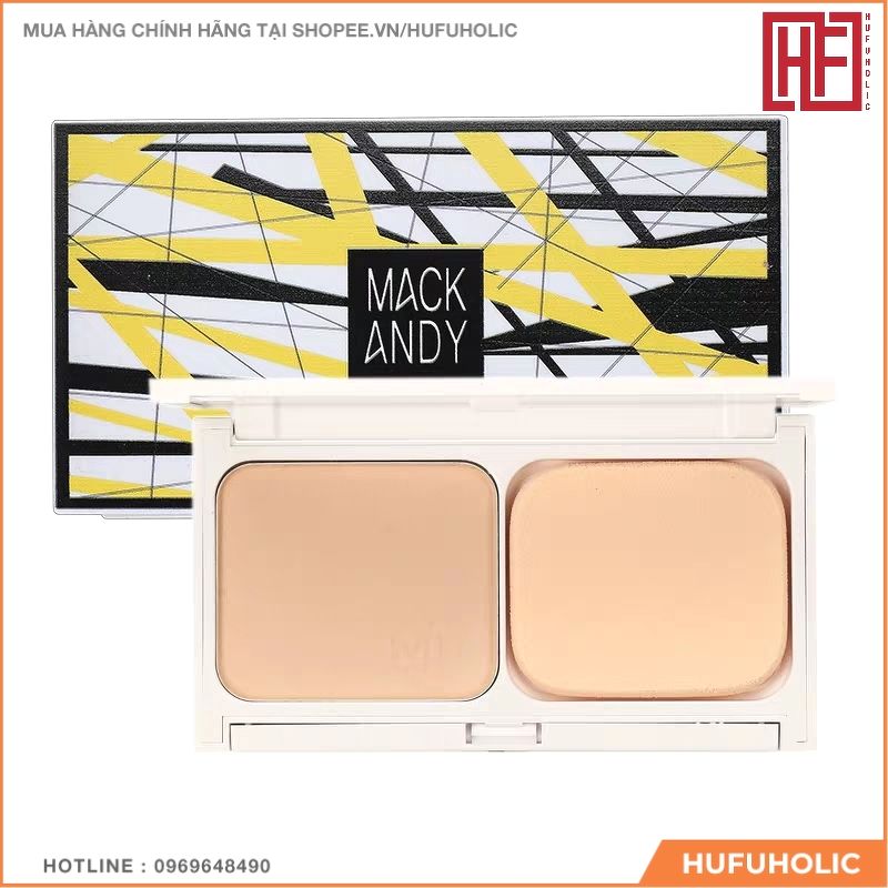 MACK ANDY - Phấn nén Light Permeable Nectar Pressed Powder