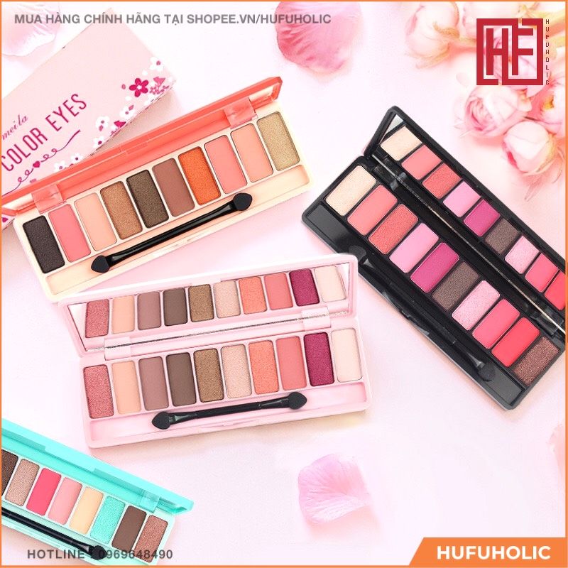 LAMEILA - Bảng mắt 10 màu Play Color Eyes