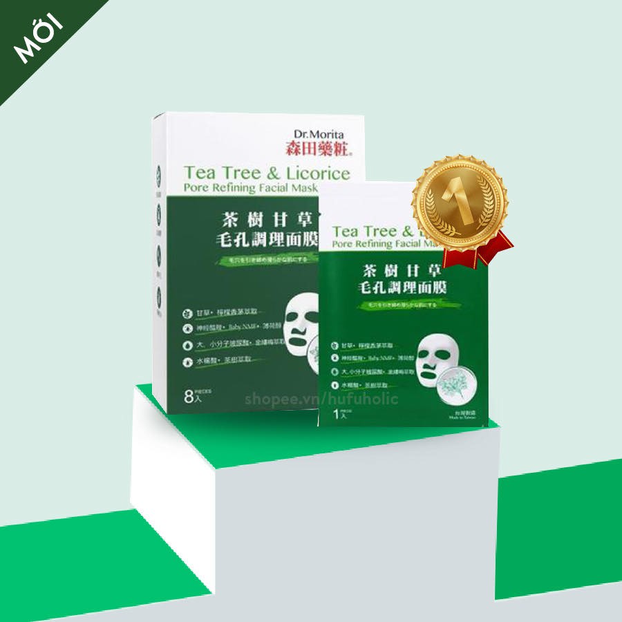 DR MORITA - Mặt nạ tràm trà cam thảo