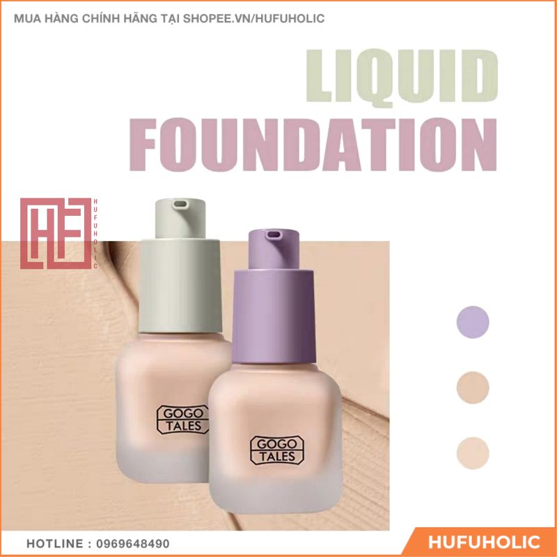 GOGOTALES - Kem nền Air Flawless Foundation GT142