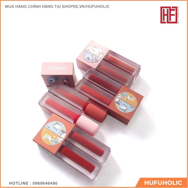 GOGOTALES - Set 2 son kem Magic Double Effect Lip Glaze GT148