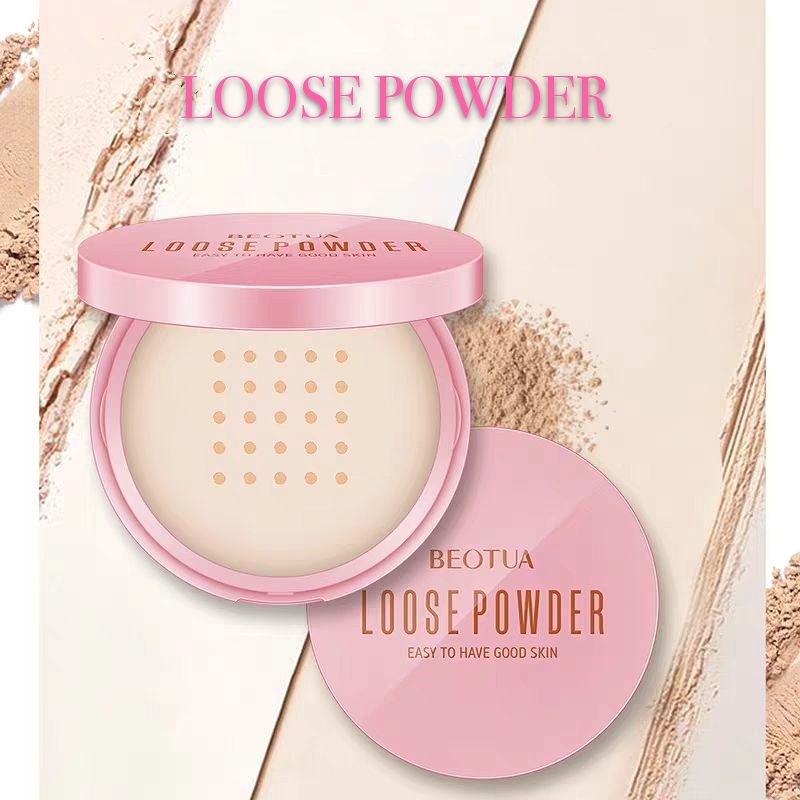 BEOTUA - Phấn phủ vỏ hồng Loose Powder Easy To Have Good Skin