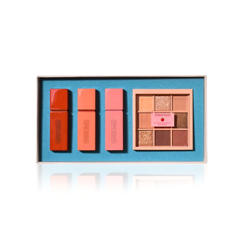 GOGO TALES - Set 3 son thỏi và bảng mắt Color Art California Sunset GT150
