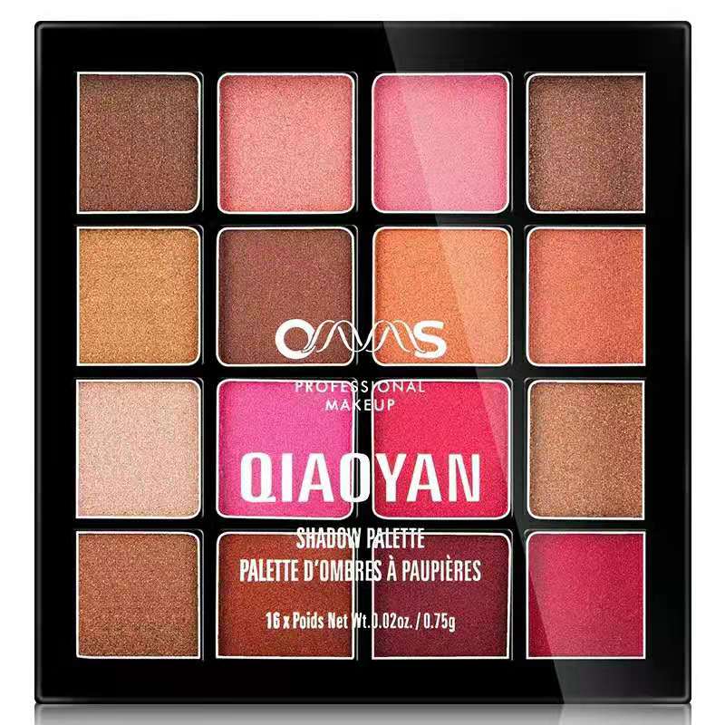 QIAOYAN - Bảng mắt 16 màu Professional Make Up
