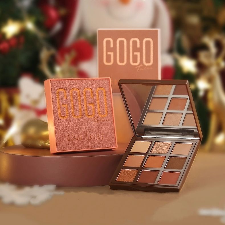 GOGO TALES - Bảng phấn mắt 9 màu Admiring Velvet Eyeshadow GT161