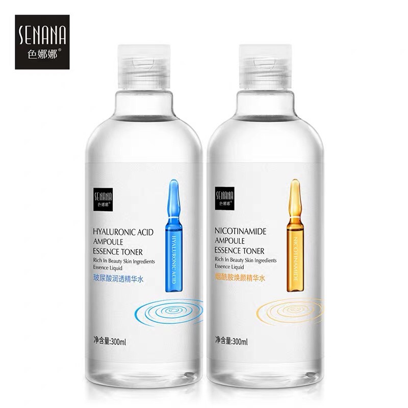 SENANA - Tinh chất Ampoule Essence Toner Rich In Beauty Skin Ingredients Essence Liquid 300ml