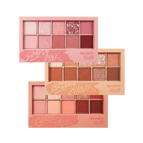 CLIO - Bảng mắt 10 màu kèm cọ Pro Eye Palette
