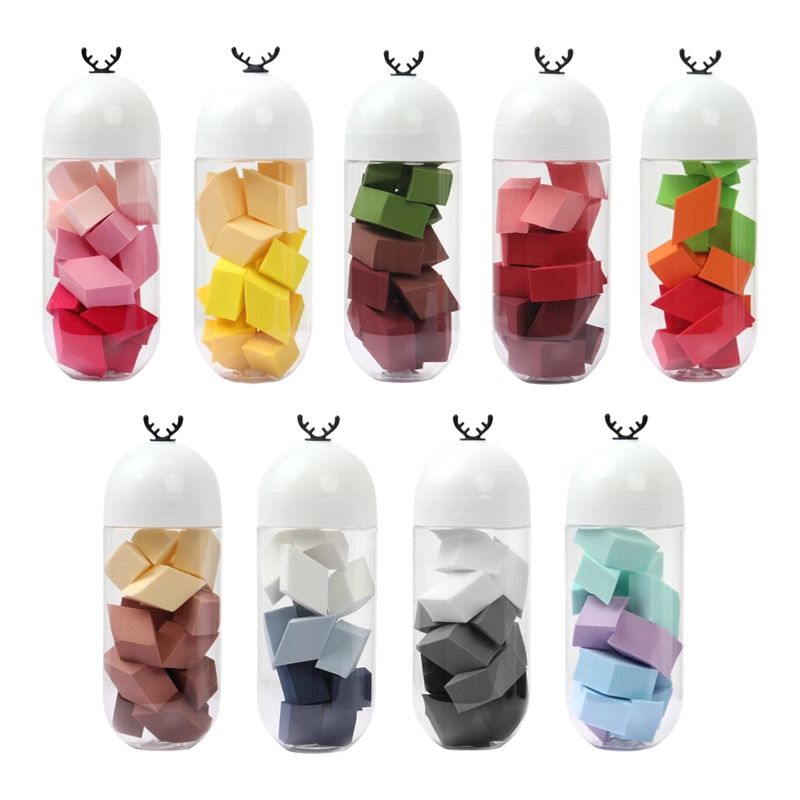 Set 15 mút trang điểm tiện lợi mix 3 màu