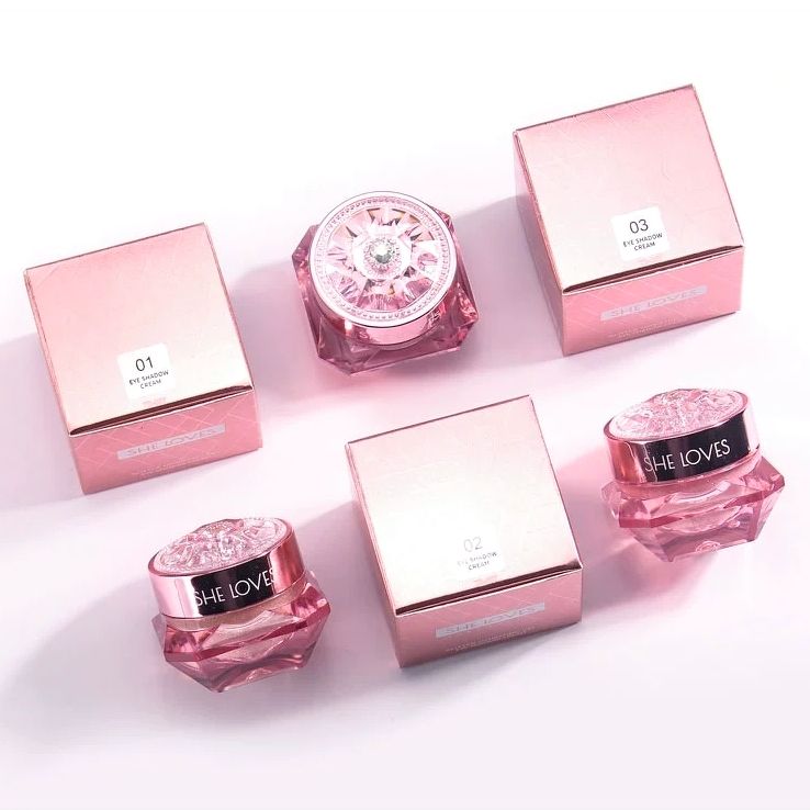 SHE LOVES - Nhũ mắt Glitter Hydrating Gel Eye Shadow Cream