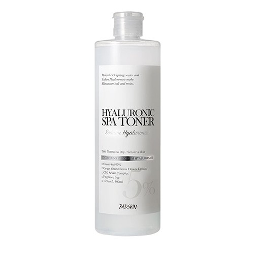 BAD SKIN - Hyaluronic Spa Toner 500ml