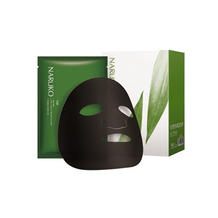 Mặt Nạ Kiểm Soát Dầu Và Mụn Naruko Tràm Trà Bản Đài - Tea Tree Shine Control And Blemish Clear Mask (8 Miếng / Hộp)