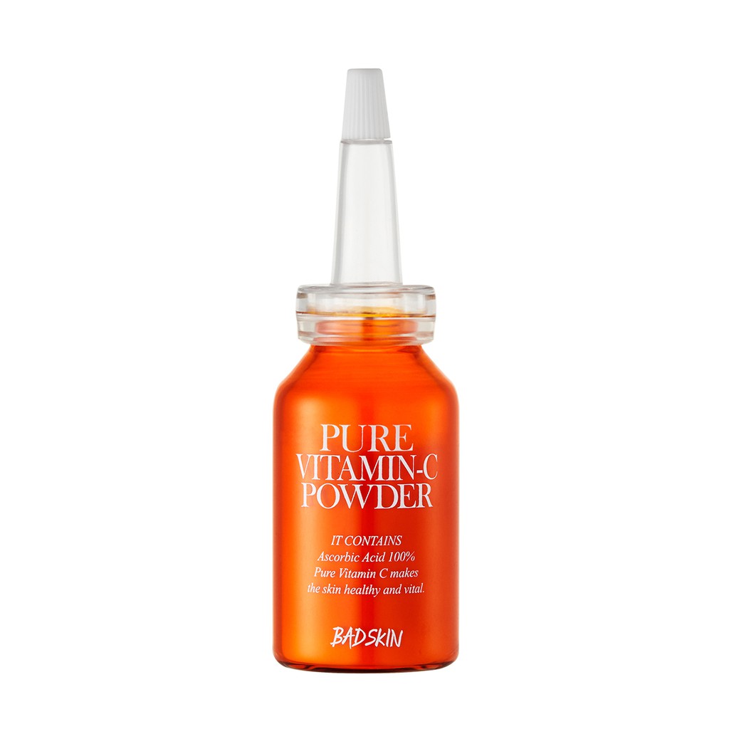 BAD SKIN - Bột Vitamin dưỡng trắng sáng da Pure Vitamin-C Powder