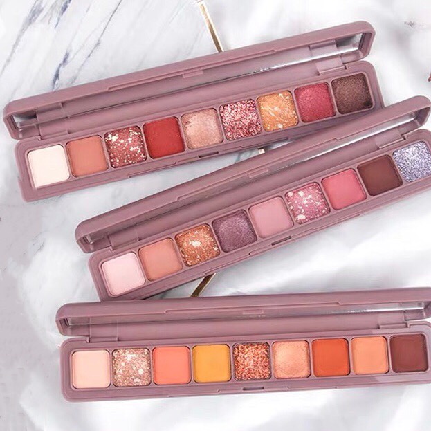 CAI JI - Bảng mắt 9 màu Mifeisi Soft Eye Shadow Lasting Makeup