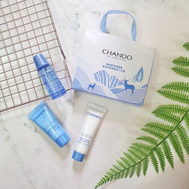 CHANDO - Set mini Thực vật tuyết chống oxi hóa - Set 3 sản phẩm