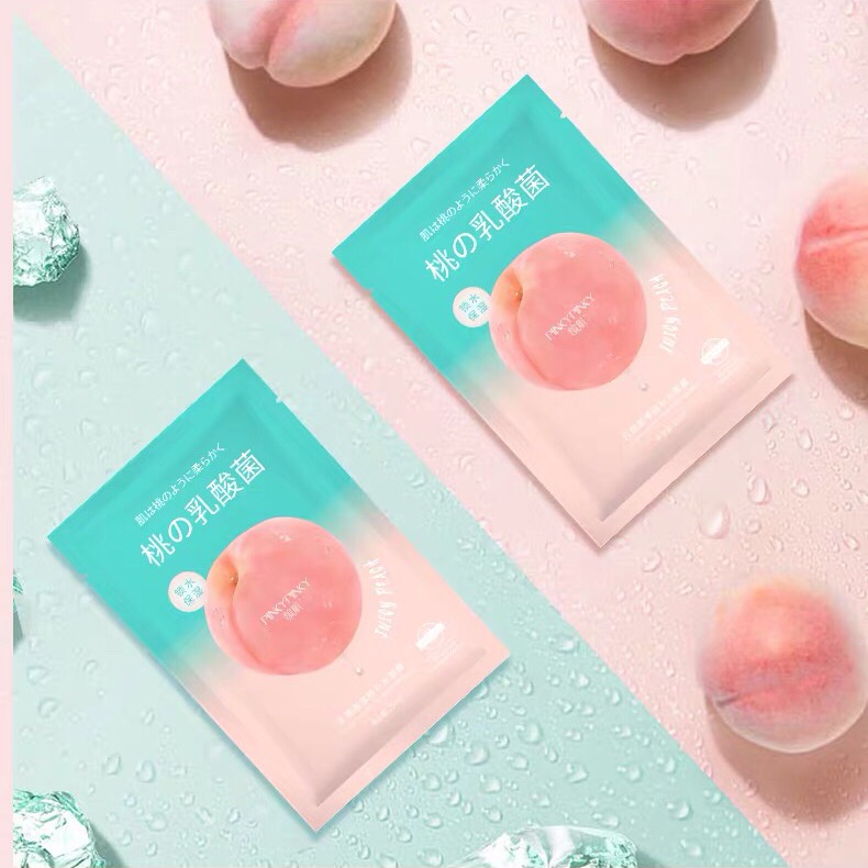 PINKYPINKY - Mặt nạ sữa chua đào Lactobacillus Juicy Peach Moisturize Mask