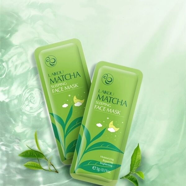 LAIKOU - Mặt nạ ngủ Matcha Sleeping Face Mask