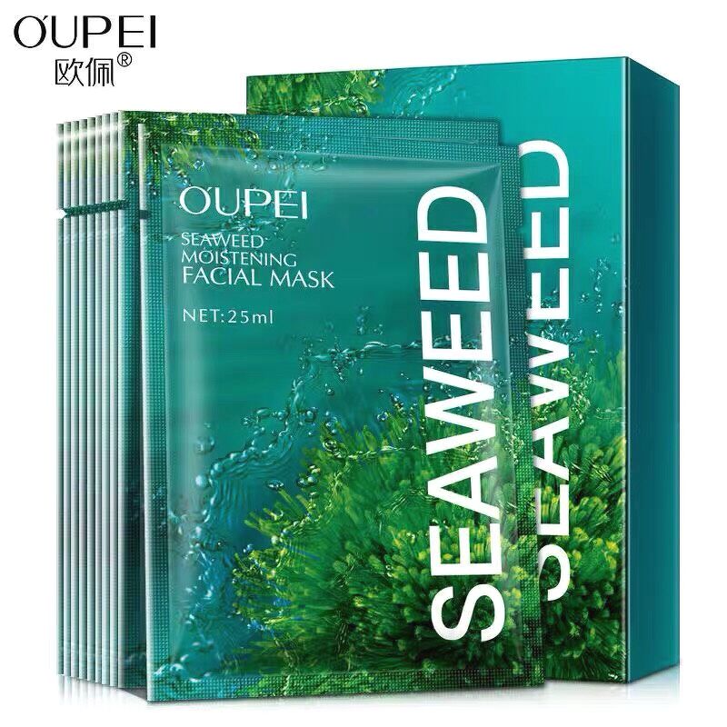 OUPEI - Mặt nạ Seaweed Moistening Facial Mask