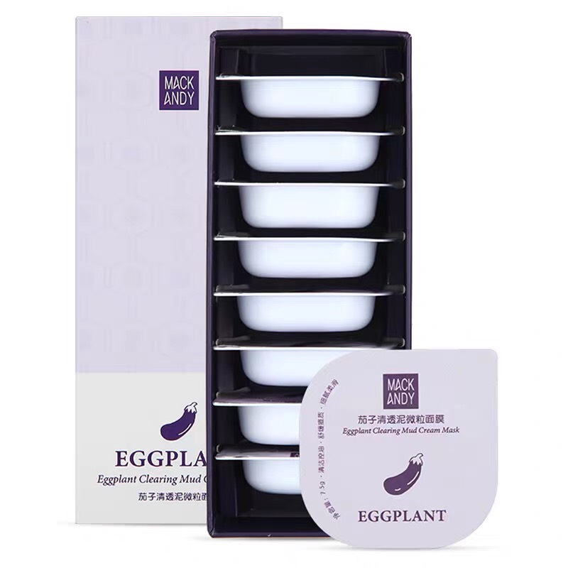 MACK ANDY - Mặt nạ bùn cà tím Eggplant Clearing Mud Cream Mask