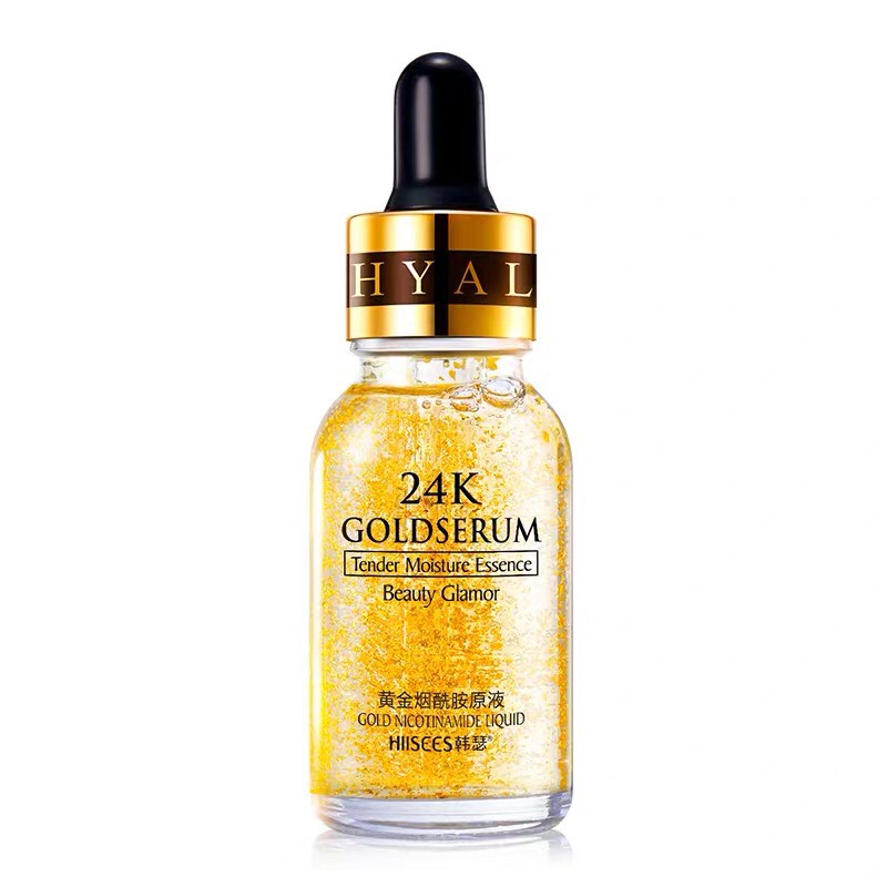 HIISEES - 24K Gold Serum Nicotinamide Liquid 30ml
