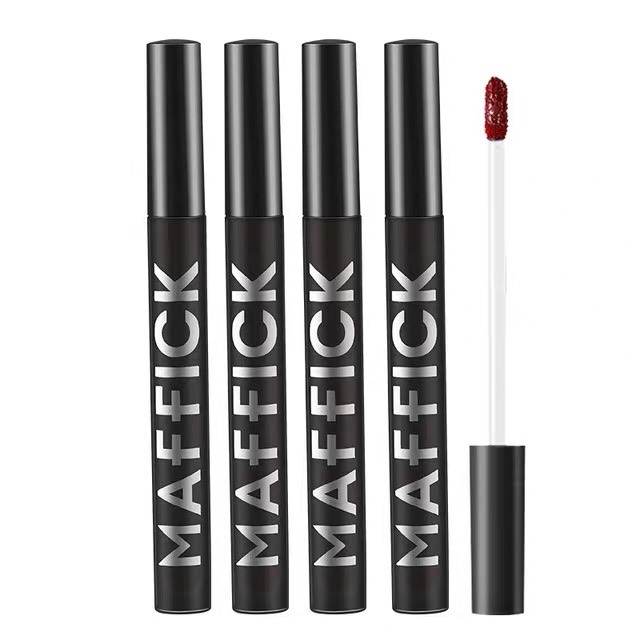 MAFFICK - Son kem vỏ đen Air Lip Glaze Mirror Light Series