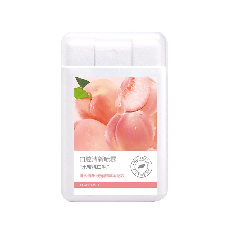 ENT BEAUTY - Xịt thơm miệng mùi đào