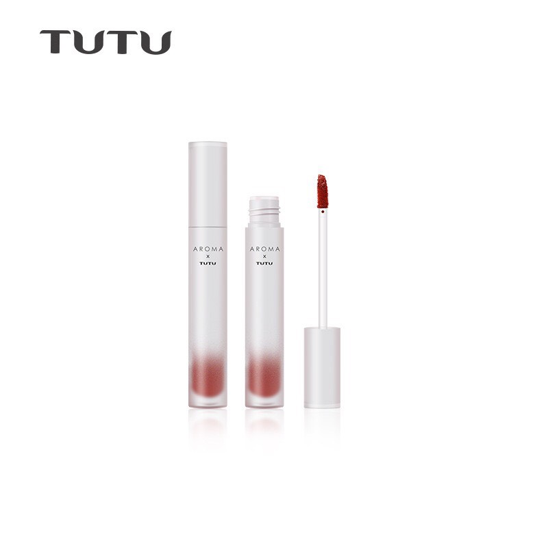TUTU - Son kem lì mịn môi AROMA Velvet Fog Lip Glaze
