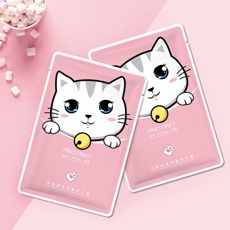 PINKYPINKY - Mặt nạ tay Nicotinamide Tender And Brighten Hand Mask
