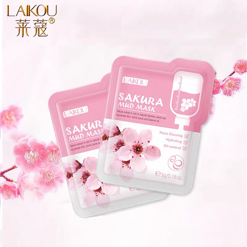 LAIKOU - Mặt nạ bùn anh đào Sakura Mud Mask