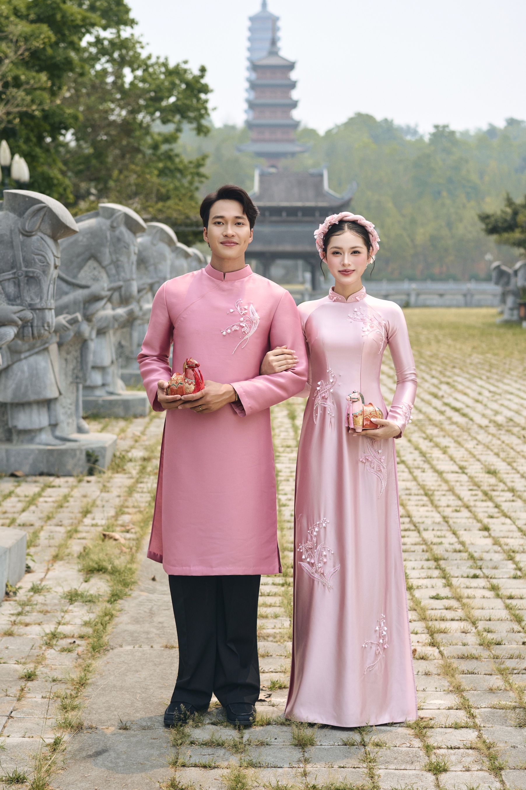 Mộng Linh Lan - Hồng Pastel