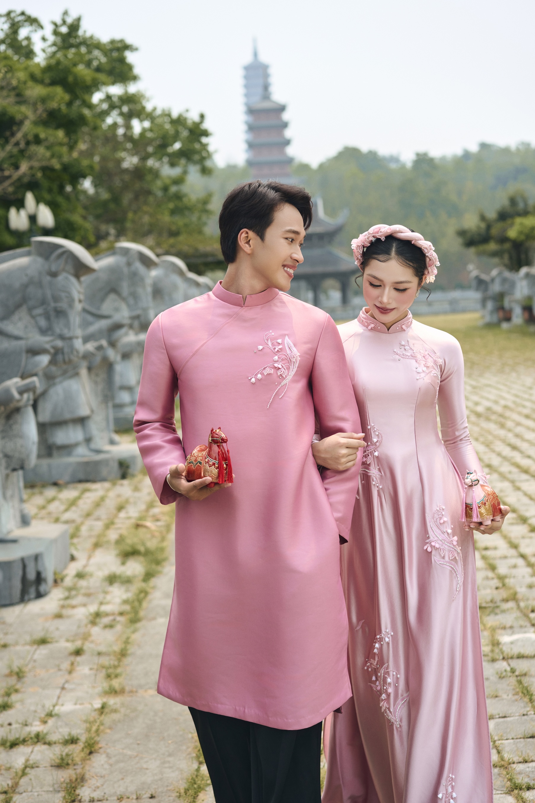 Mộng Linh Lan - Hồng Pastel