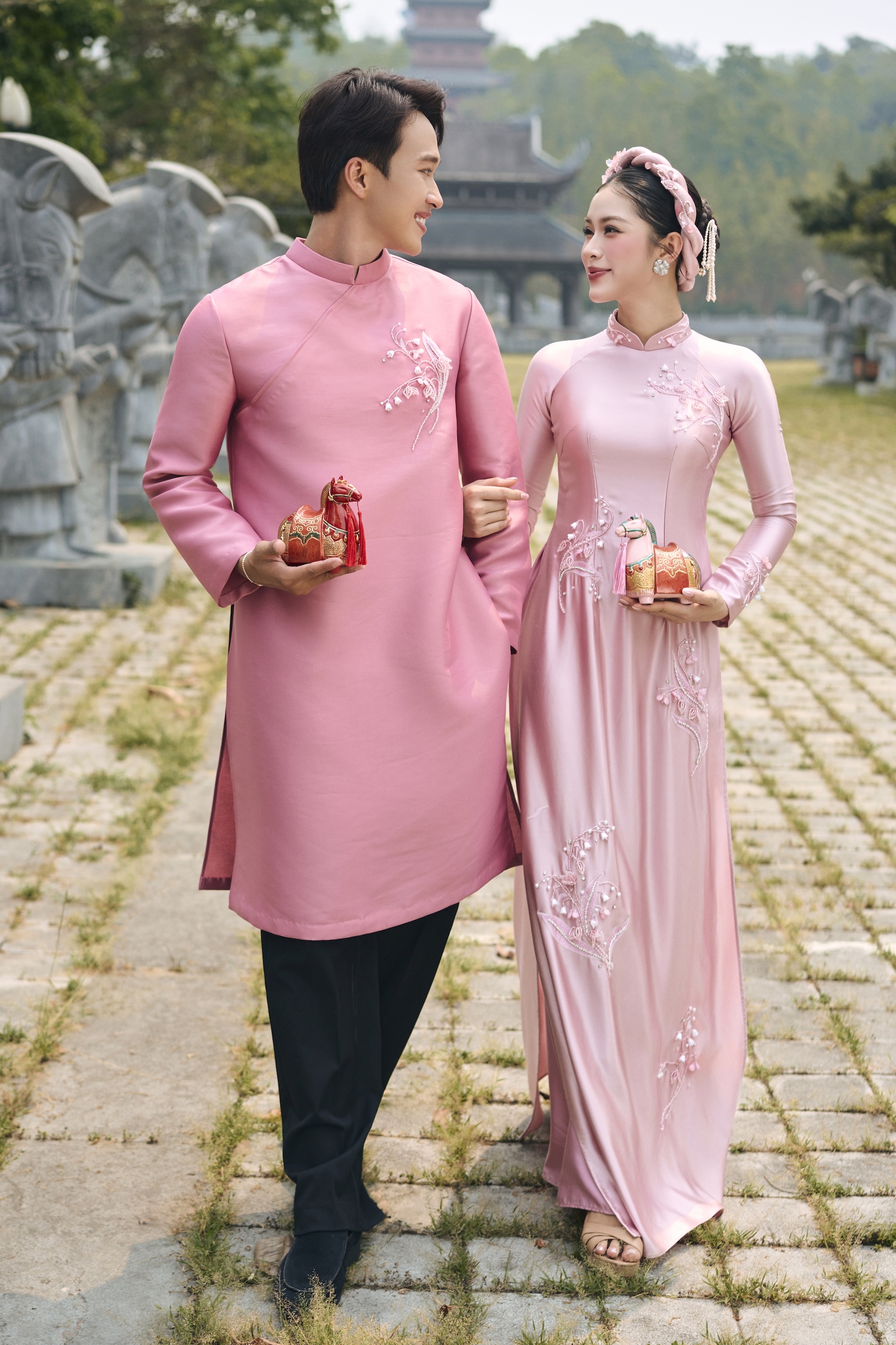 Mộng Linh Lan - Hồng Pastel