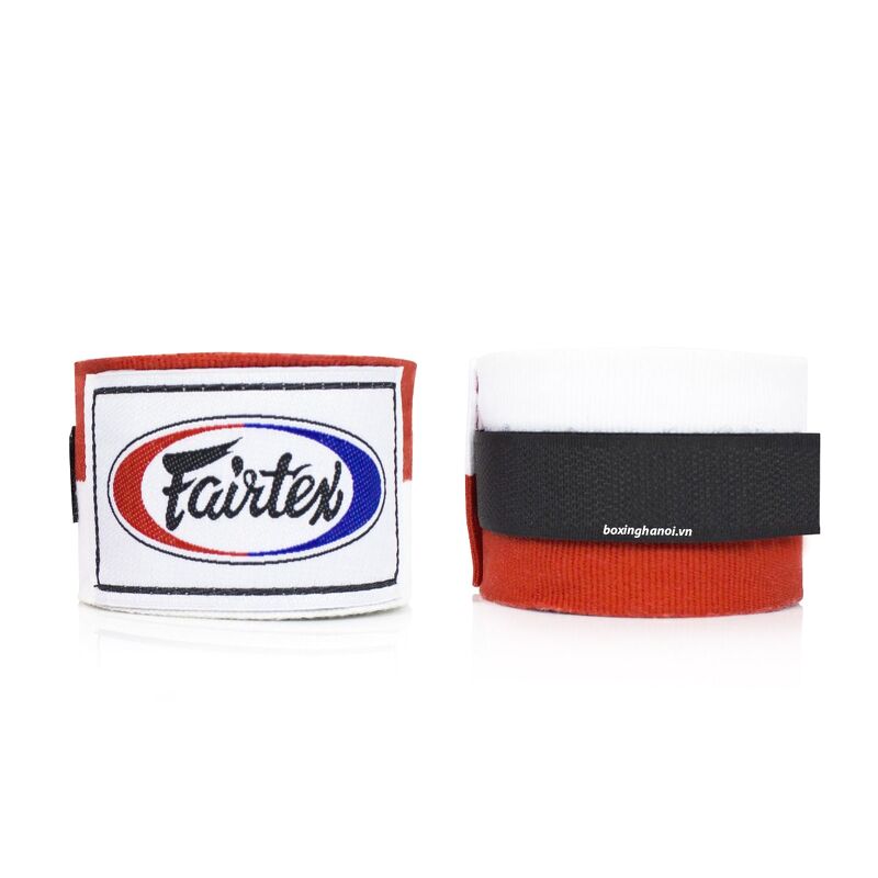 BĂNG QUẤN TAY FAIRTEX 4,5M TRẮNG ĐỎ