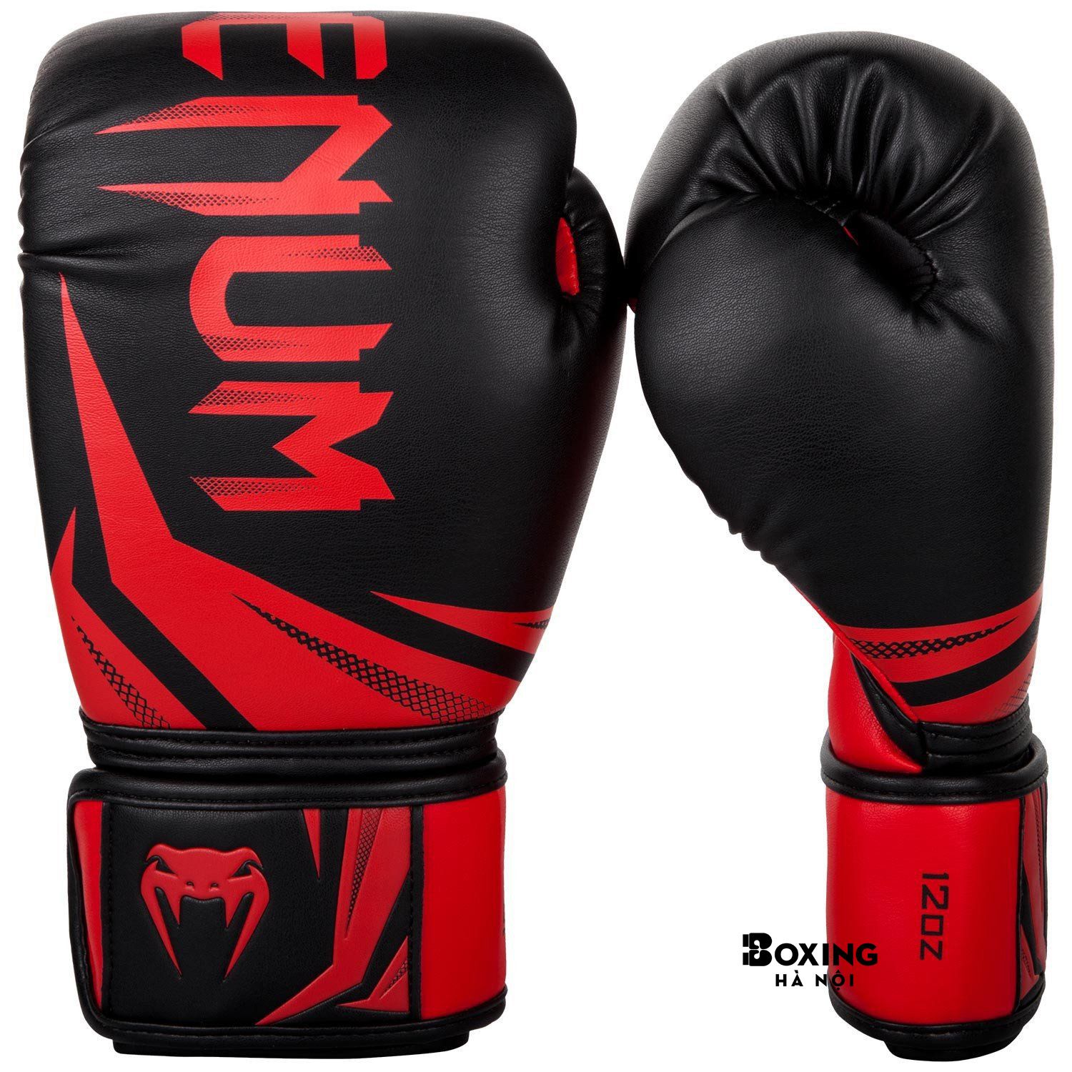 GĂNG TAY BOXING VENUM CHALLENGER 3.0 - ĐEN / ĐỎ