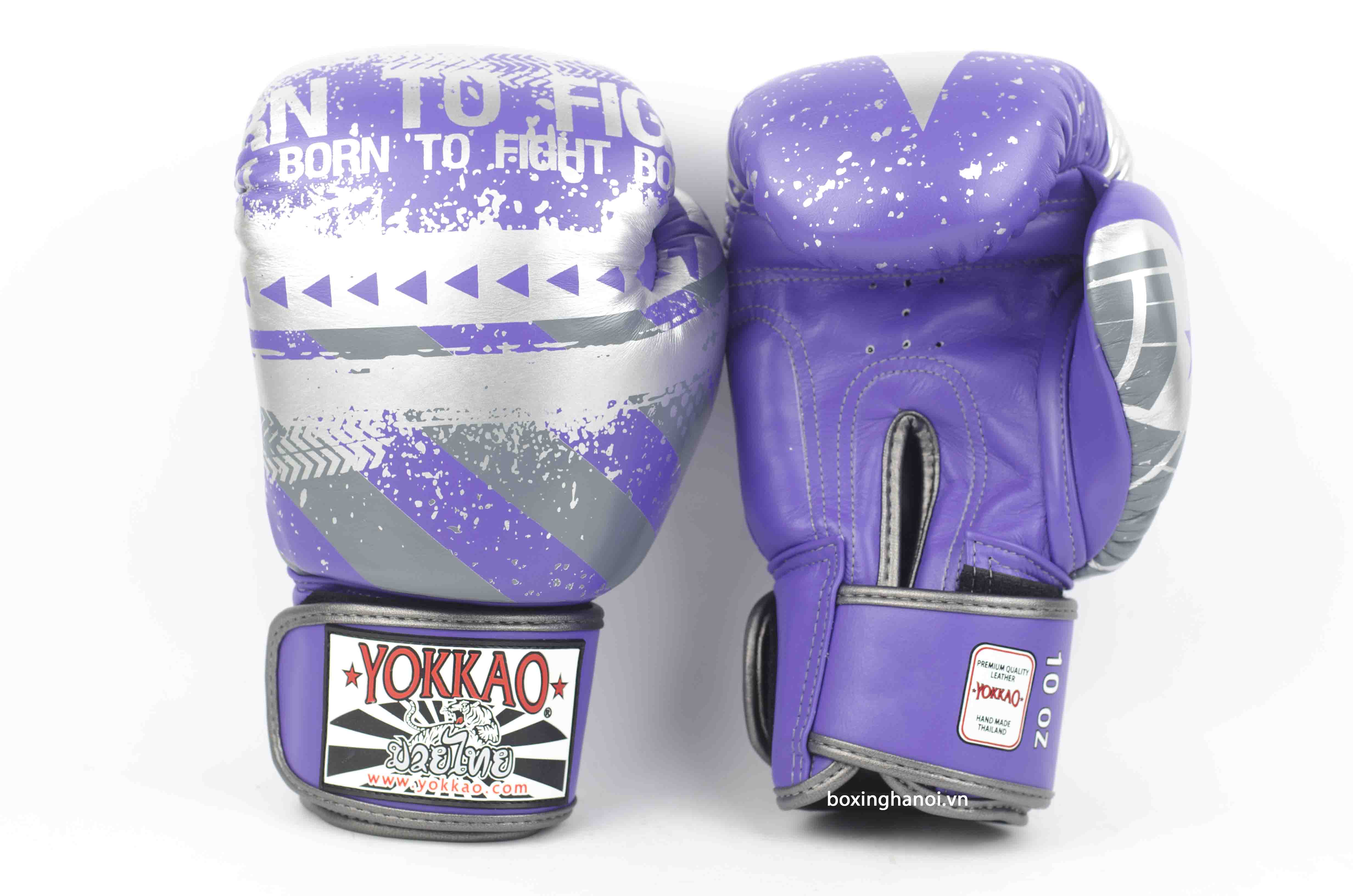 GĂNG TAY BOXING YOKKAO HUSTLE ULTRA VIOLET