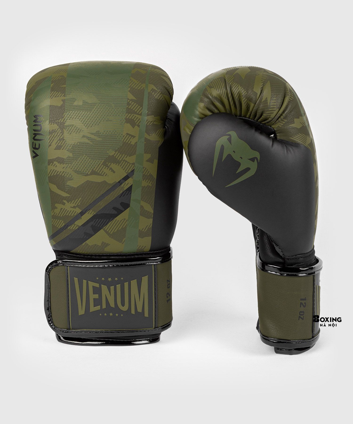 GĂNG TAY BOXING VENUM TROOPER - FOREST ĐEN / XANH BỘ ĐỘI