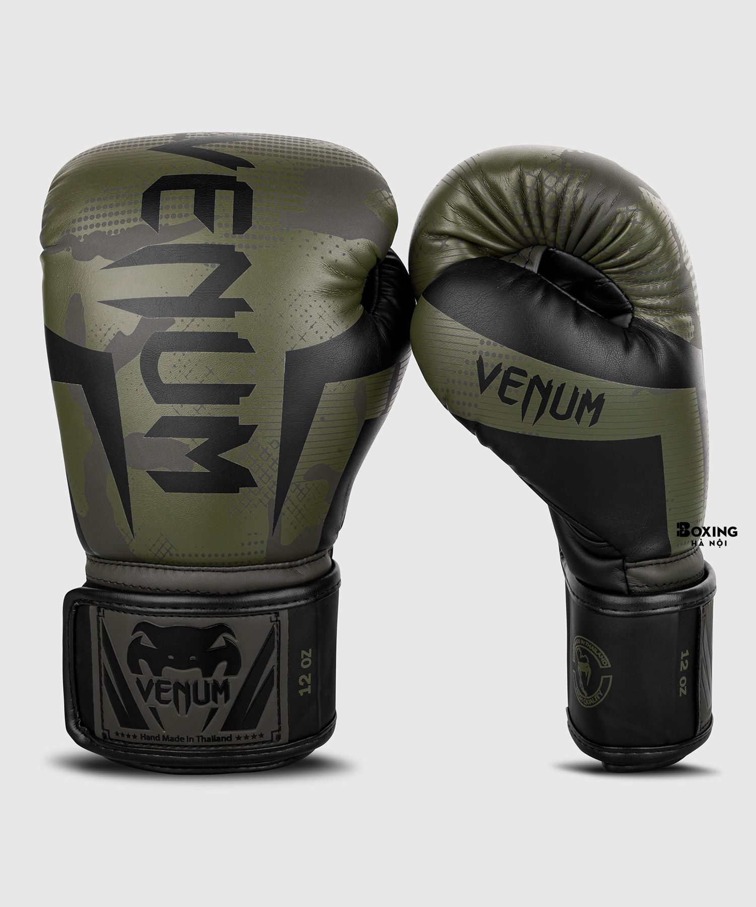 GĂNG TAY BOXING VENUM ELITE - CAMO BỘ ĐỘI