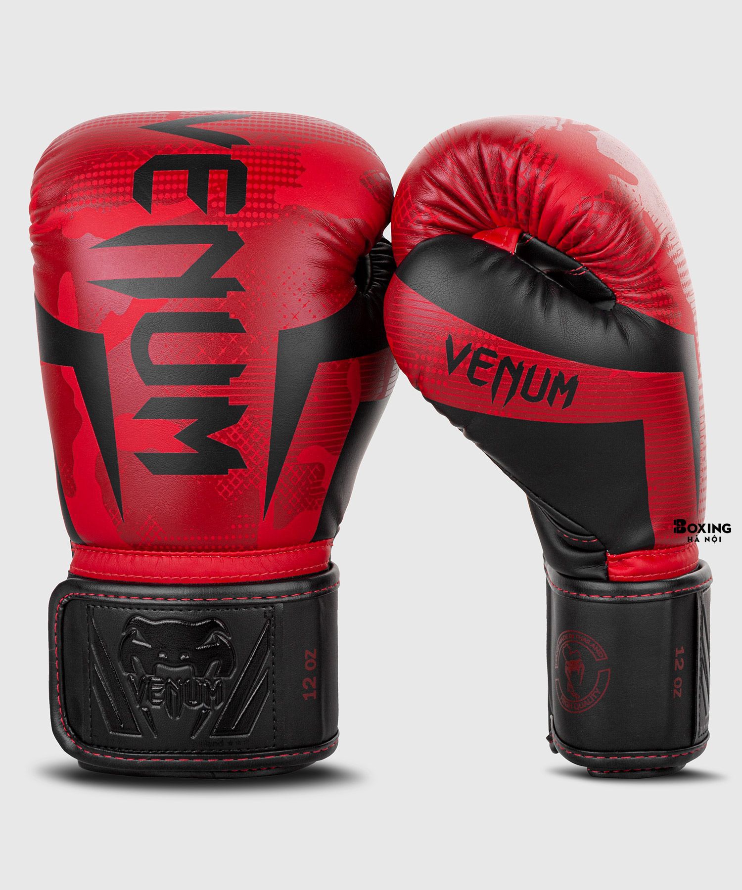 GĂNG TAY BOXING VENUM ELITE - ĐỎ CAMO