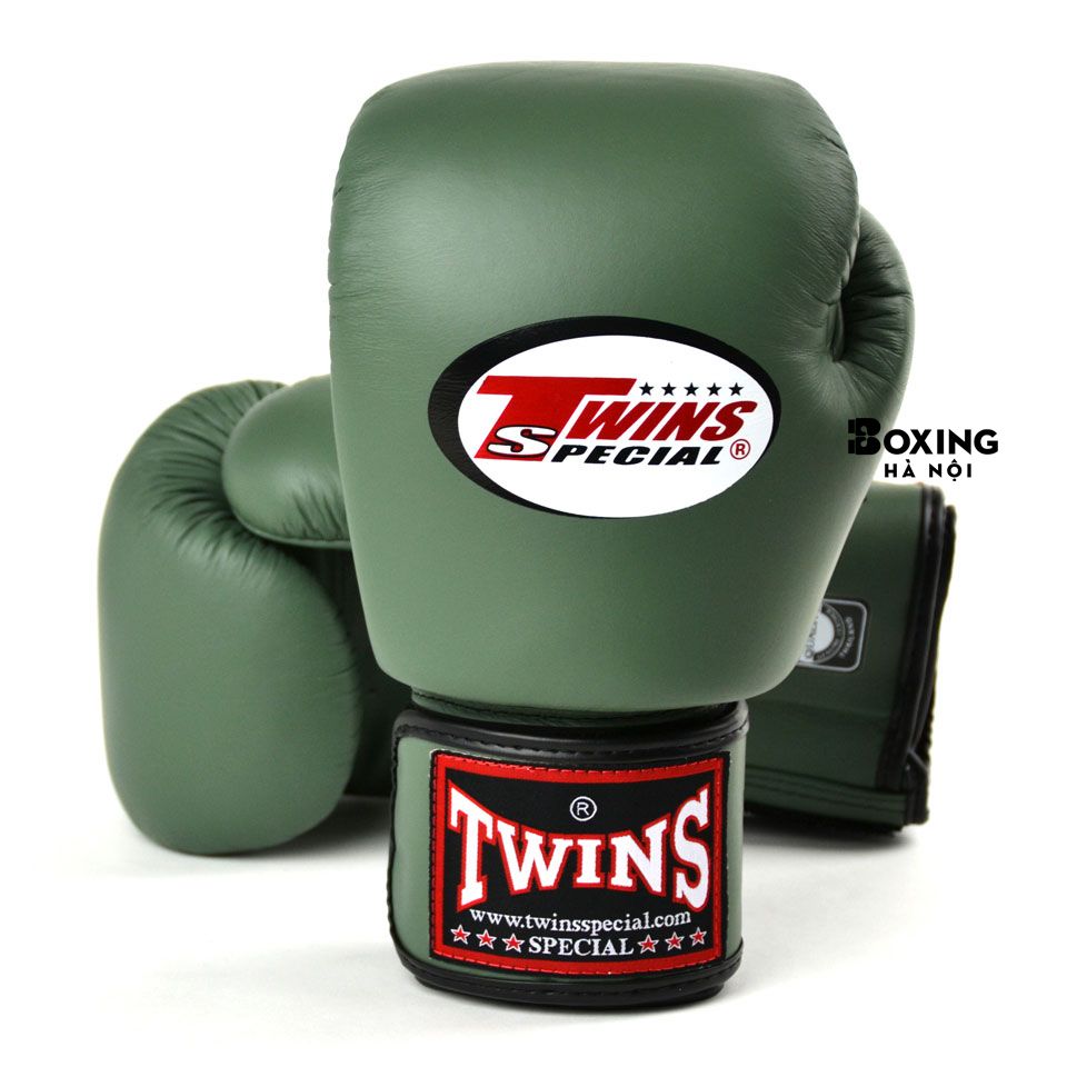 GĂNG TAY BOXING TWINS XANH BỘ ĐỘI