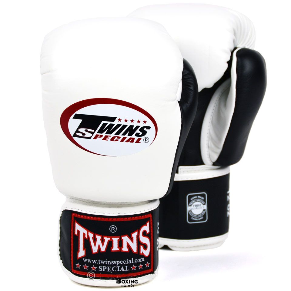 GĂNG TAY BOXING TWINS 2 MÀU TRẮNG / ĐEN