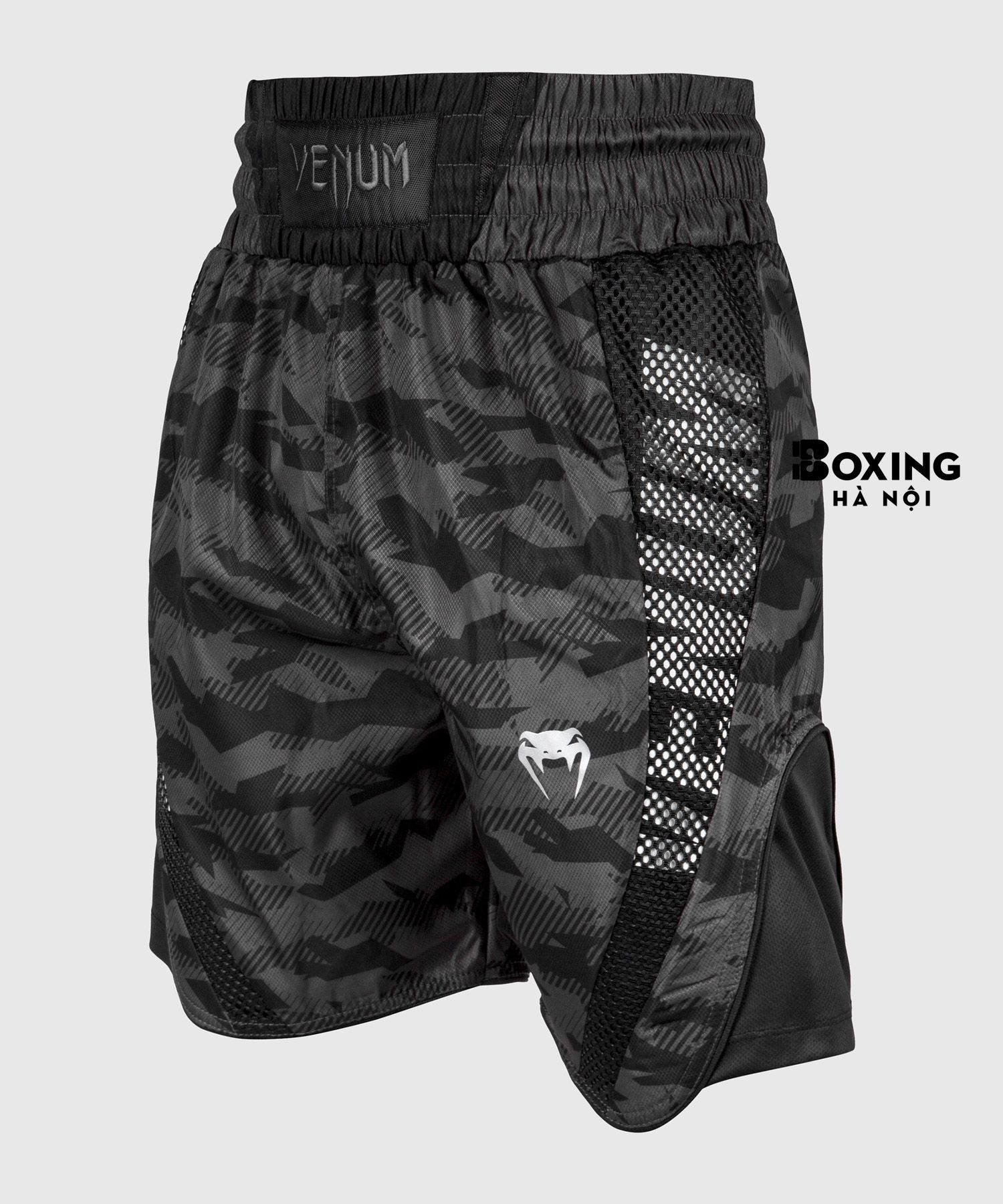 QUẦN BOXING VENUM ELITE - URBAN CAMO / ĐEN