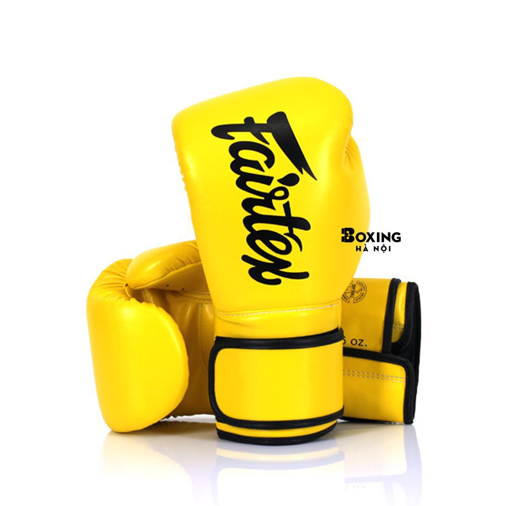 GĂNG TAY BOXING FAIRTEX MICROFIBER VÀNG