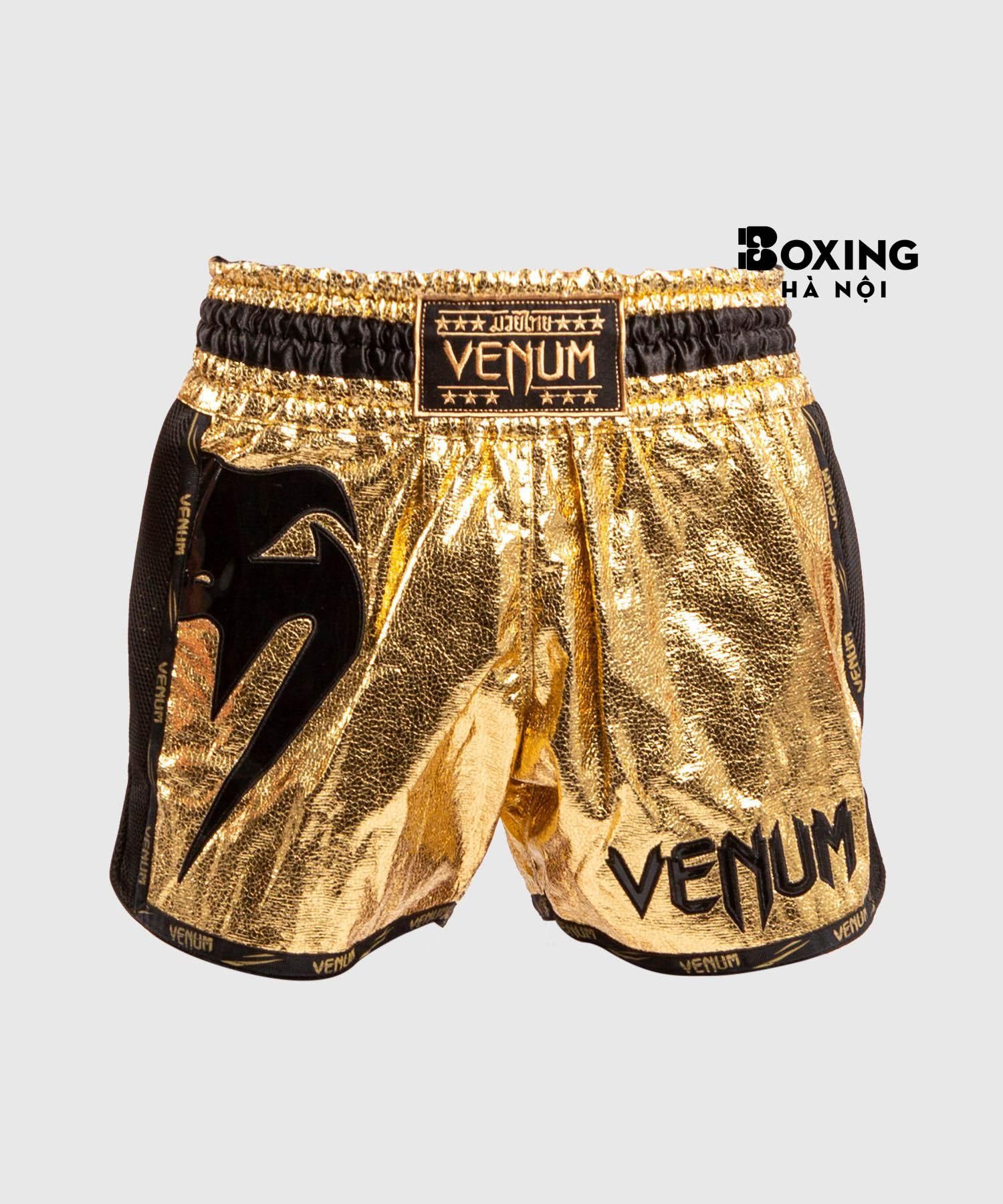 QUẦN MUAY THÁI VENUM GIANT FOIL - VÀNG / ĐEN