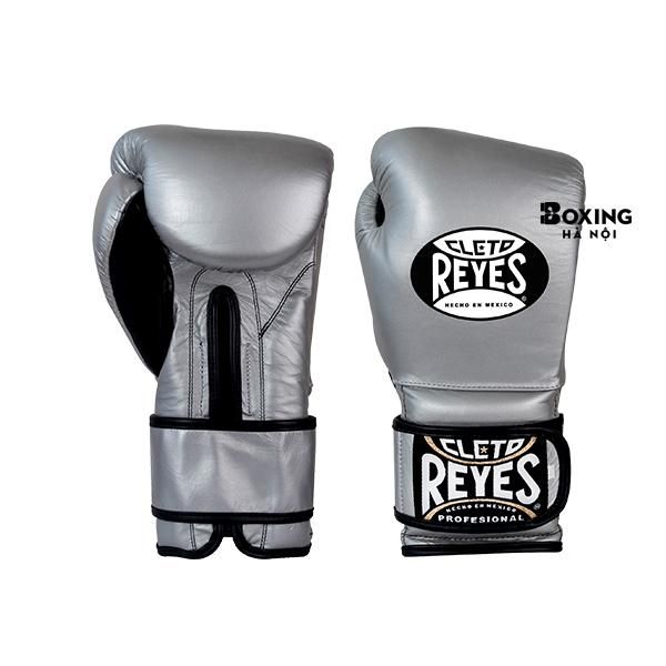 GĂNG TAY BOXING CLETO REYES HOOK AND LOOP - BẠC