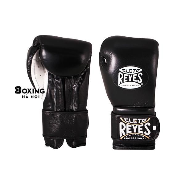 GĂNG TAY BOXING CLETO REYES HOOK AND LOOP - ĐEN