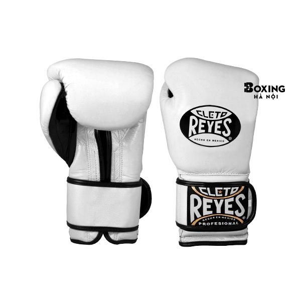 GĂNG TAY BOXING CLETO REYES HOOK AND LOOP - TRẮNG