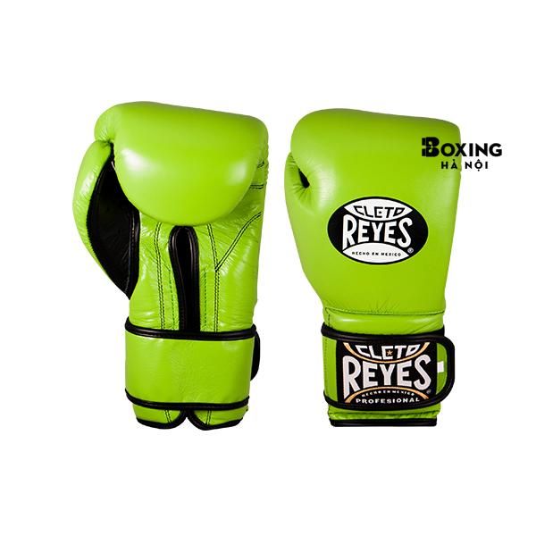 GĂNG TAY BOXING CLETO REYES HOOK AND LOOP - XANH NÕN CHUỐI